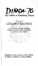 Dekada '70: A Deep Dive into Lualhati Bautista’s Martial Law Masterpiece